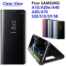 pour Samsung etui coque flip